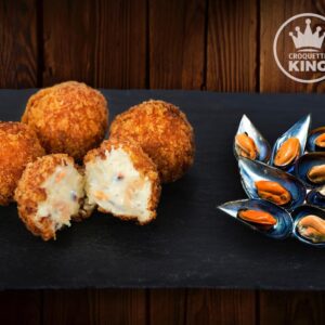 Croqueta de mejillón tigre