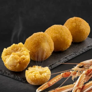 Croqueta de cigala sin gluten