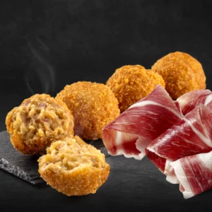 Croqueta de jamón ibérico de cebo