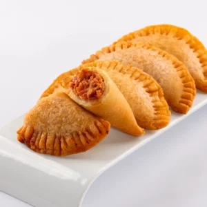 Empanadilla de tomate, atún y huevo sin gluten