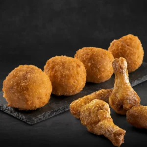 Croqueta de pollo BBQ