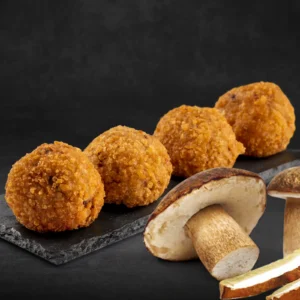 Croqueta de boletus edulis