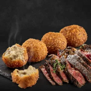 Croqueta de chuletón de vaca vieja
