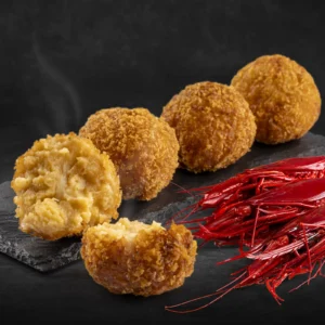 Croqueta de gamba roja